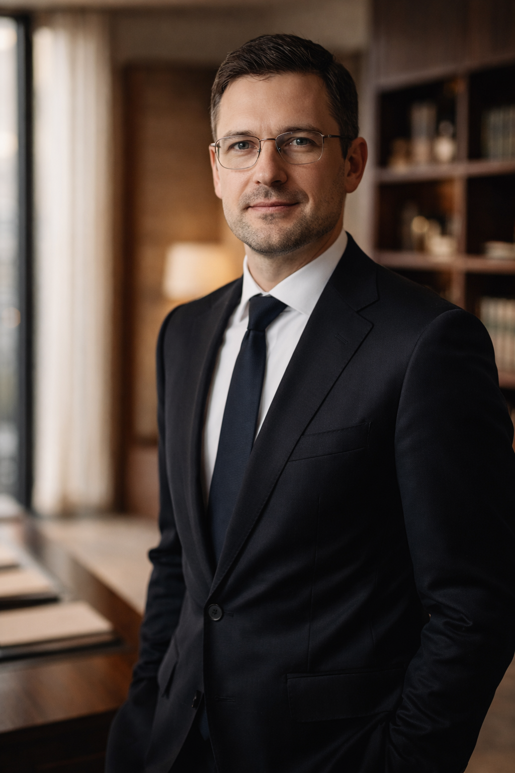 Porträt von Dr. Lukas Bergmann